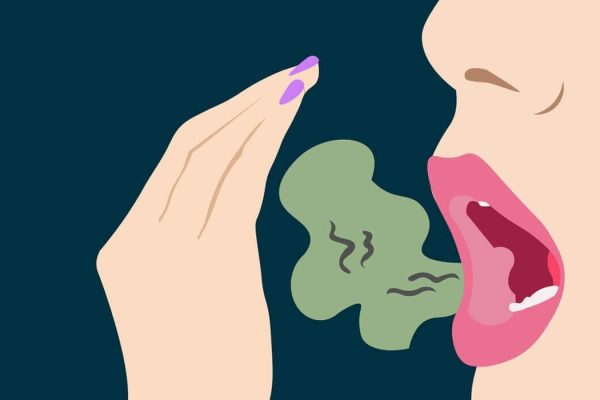 علل بوی بد دهان